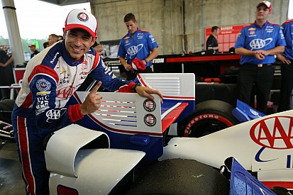 Castroneves leads Penske trio in Barber qualifying