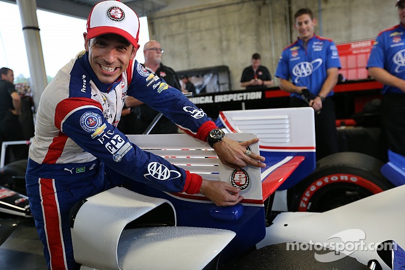 Castroneves, con la pole en Alabama