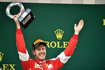 Vettel aplaude al hijo de Schumacher