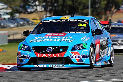Wall shock leader after first V8 Supercars practice