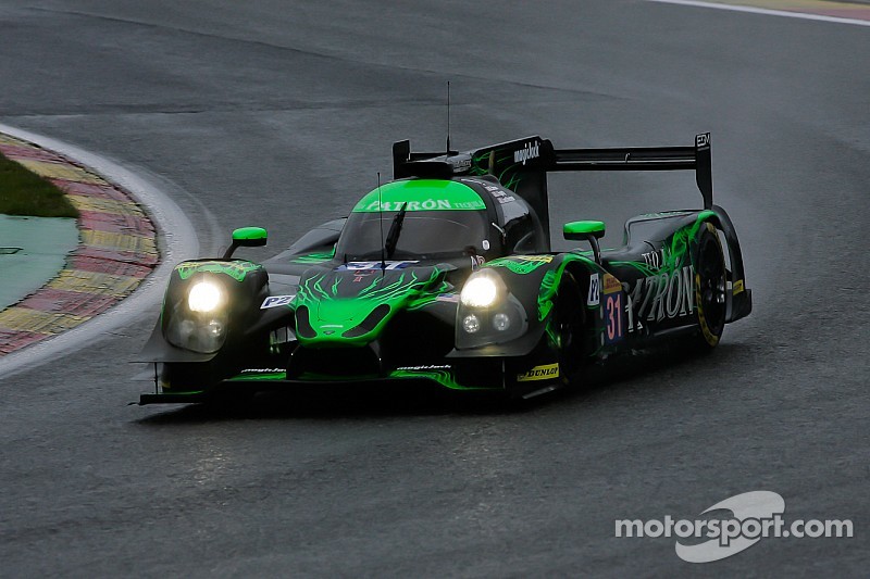Rainy opening practice for ESM and Ligier at Spa