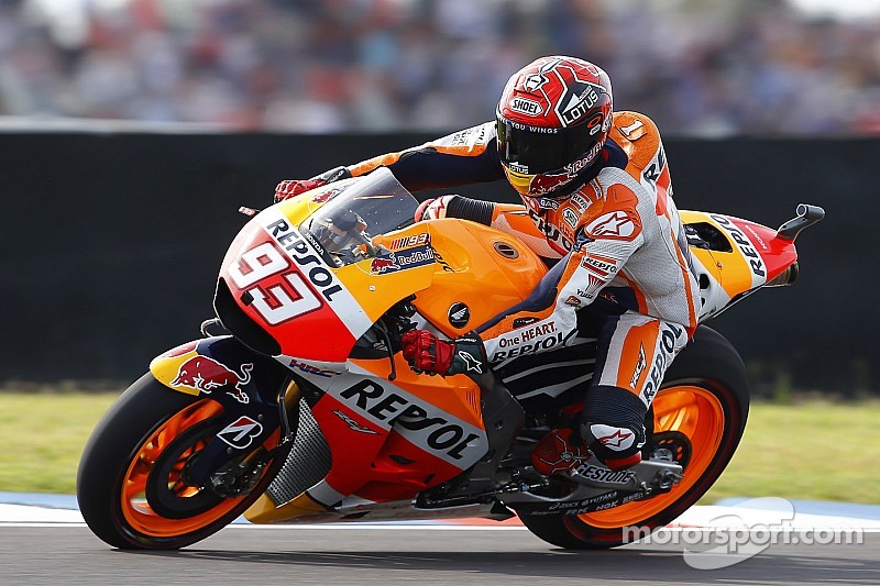 Positive day for injured Marquez in Spanish sunshine