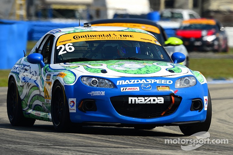Liam Dwyer, una tarde feliz en Laguna Seca