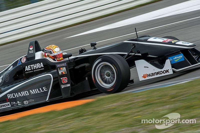 Leclerc stuns Rosenqvist to win Hockenheim finale