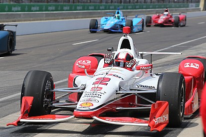 Juan Pablo Montoya se montre d'entrée à Indianapolis
