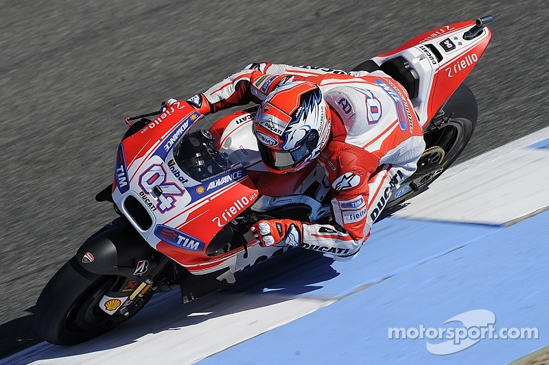 Dovizioso n'a pas été verni avec sa Ducati