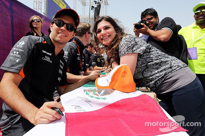 'Checo' Pérez, optimista para Barcelona