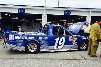 Brad Keselowski Racing teammates collide in Truck qualifying