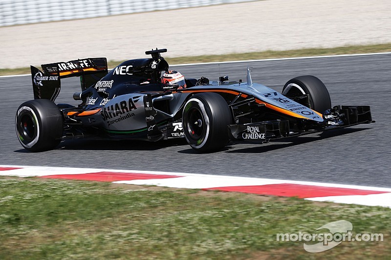 Sahara Force India will start the Spanish Grand Prix from the ninth row of the grid