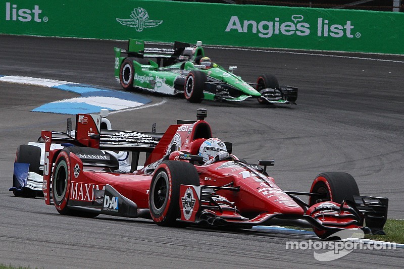 Despite podium result, Rahal and Montoya upset with lap traffic