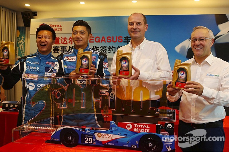 Total, together with the Chinese pilots team to participate Le Mans 24H and Shanghai 6H WEC