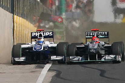 Schumi chiede scusa a Barrichello