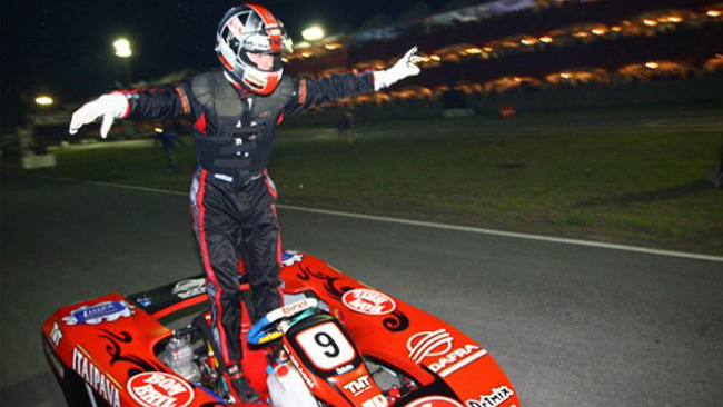 Di Grassi campione sui kart a Florianopolis
