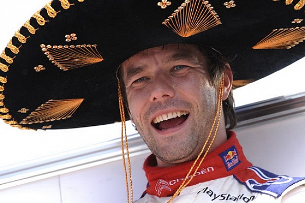 Séb Loeb se la ride al termine del Rally del Messico
