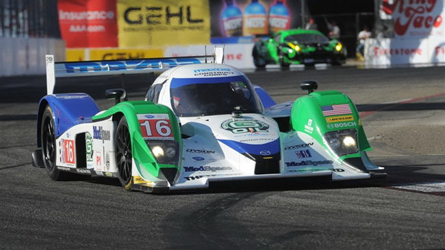 Prima fila tutta Dyson Racing a Lime Rock