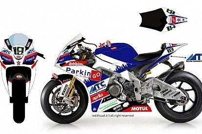 Ecco la livrea dell'Aprilia della ParkinGo Racing