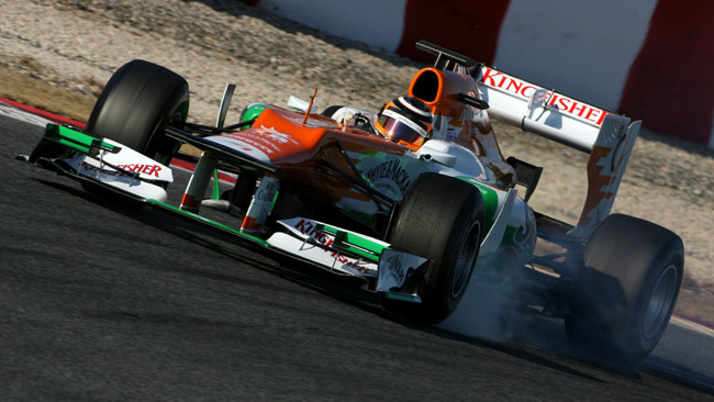 Barcellona, Day 2, Ore 12: Hulkenberg sale secondo