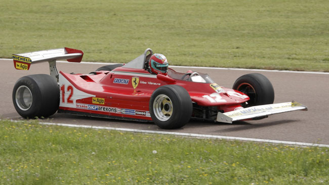 Bertolini realizza un sogno sulla 312 T4 di Villeneuve