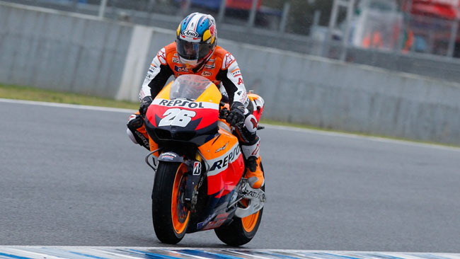 Jerez, Libere 2: Pedrosa davanti a Valentino