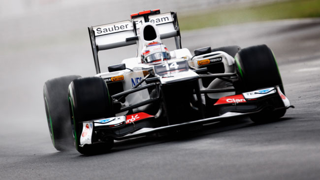 Spa, Libere 1: nel diluvio brilla Kobayashi