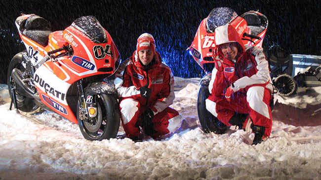 Ducati Desmosedici GP13: la regina della notte