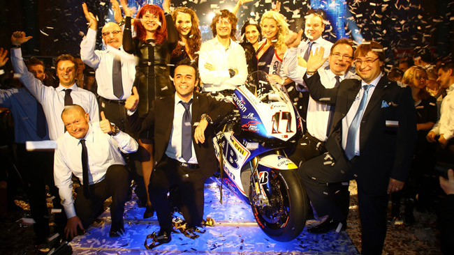 Karel Abraham presenta i colori della sua ART-Aprilia