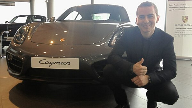 Jorge Lorenzo diventa testimonial Porsche