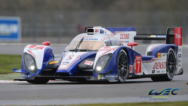 Prima fila tutta Toyota a Silverstone!