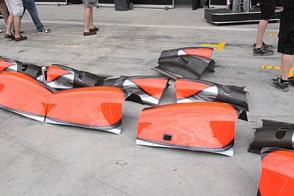 La McLaren e i pezzi che non sono andati in galleria