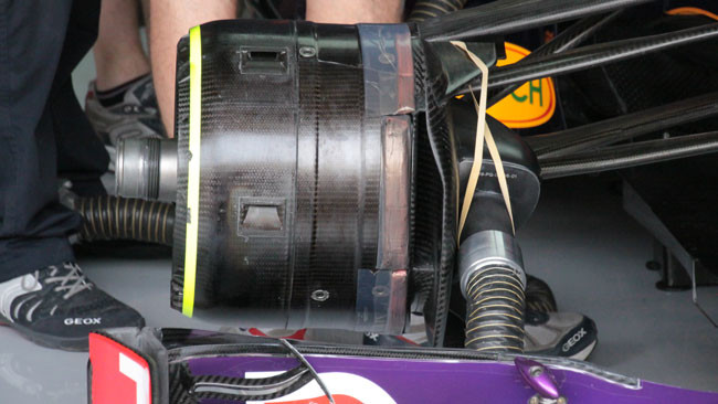Red Bull: è vietata la feritoia sui cestelli dei freni