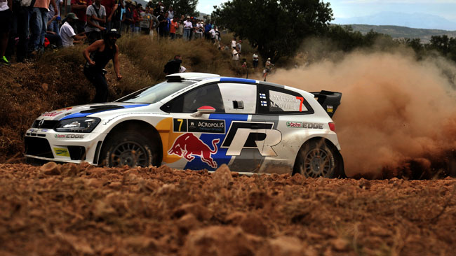 Acropoli, PS10: Latvala in fuga a fine tappa