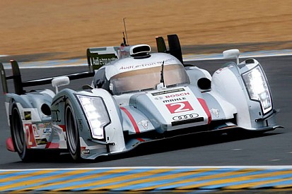 Loic Duval sbatte e poi vola nei test di Le Mans