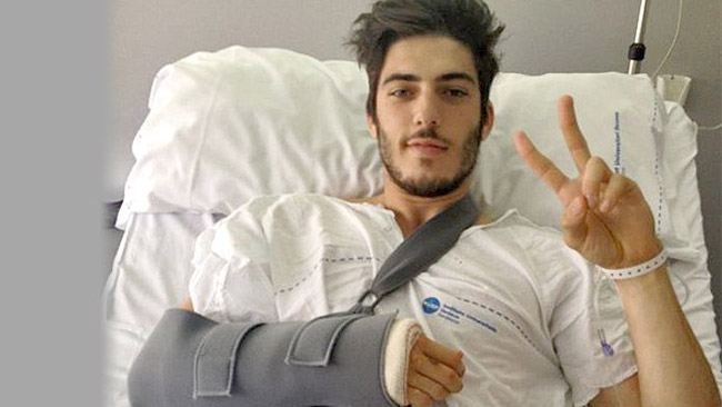 Axel Pons operato al braccio destro a Barcellona