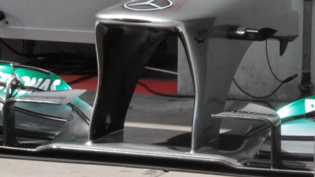 La Mercedes sforna un muso nuovo più leggero