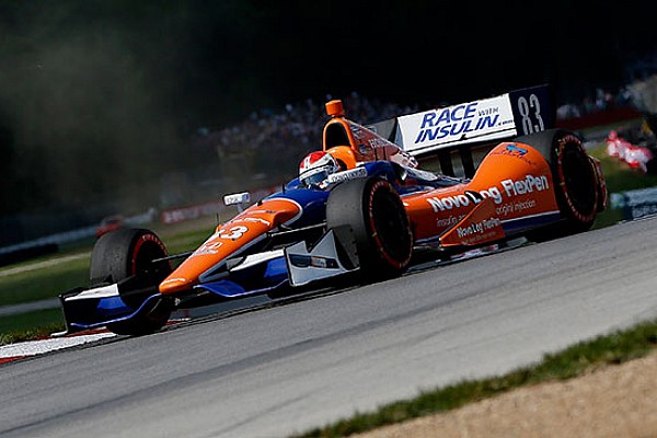Primo centro per Charlie Kimball a Mid-Ohio