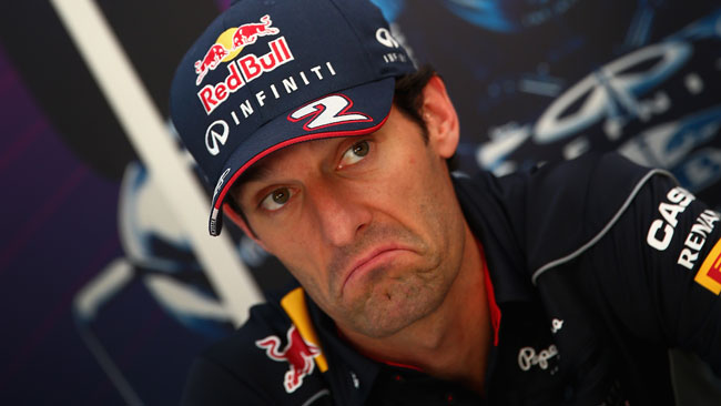 Telaio nuovo per Mark Webber in Giappone