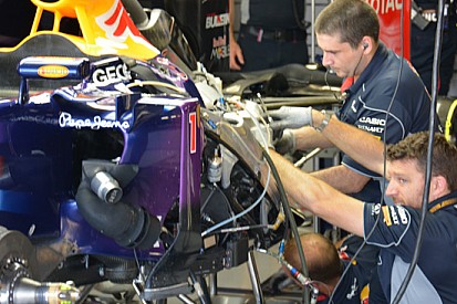Sostituito il KERS sulla Red Bull di Vettel
