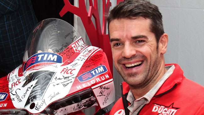 Checa ha detto addio alle corse, ma non alla Ducati