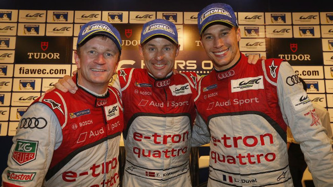 McNish, Kristensen e Duval campioni del mondo 2013