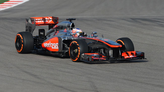 Jenson Button penalizzato di tre posizioni in griglia