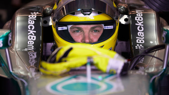 Interlagos, Libere 1: Rosberg svetta sul bagnato
