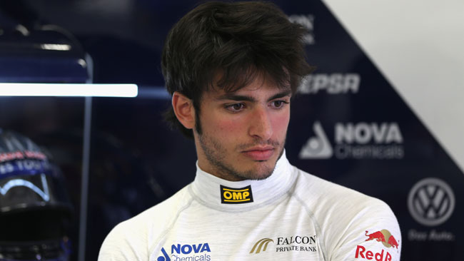 Dams con Carlos Sainz Jr e Norman Nato nel 2014