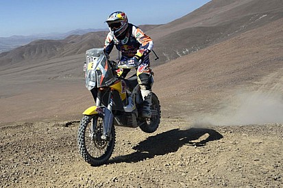 Dakar, Tappa 12, Moto: quasi fatta per Marc Coma