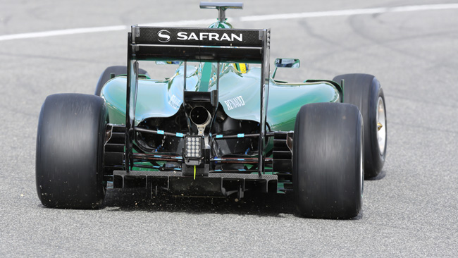 La Caterham con carrozzeria sovradimensionata