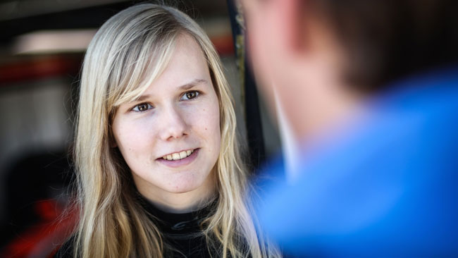 Beitske Visser ha firmato per la AV Formula