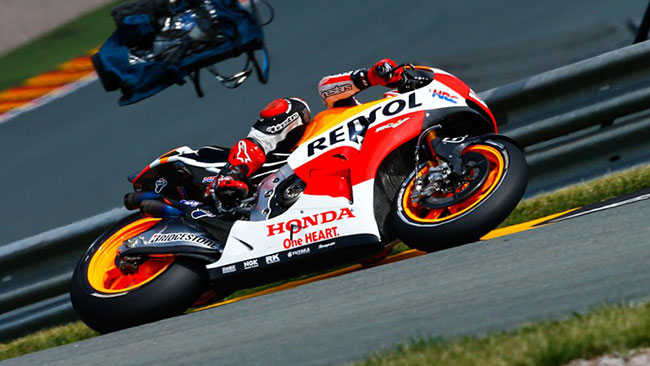 Sachsenring, Libere 3: Marquez si riprende la vetta