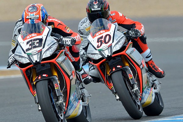 Jerez, Gara 2: Doppietta per Melandri e l'Aprilia