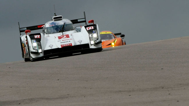 La pioggia propizia la doppietta Audi ad Austin