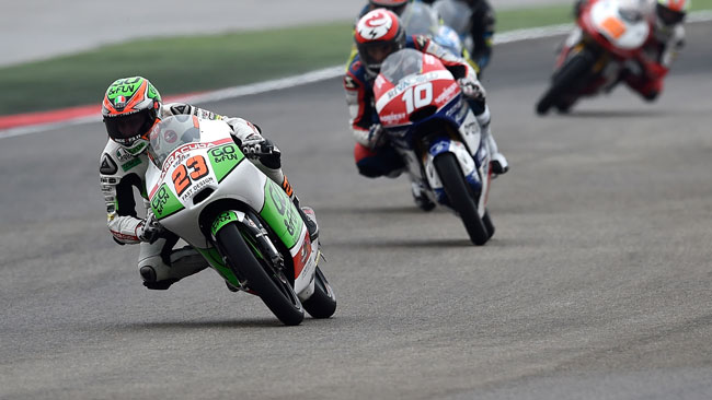 Bastianini ed Antonelli nella top ten ad Aragon