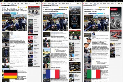 Motorsport.com launches Swiss version in three languages
